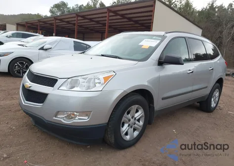 2012 Chevrolet Traverse Ls из США, поврежденный, VIN 1GNKRFEDXCJ100786